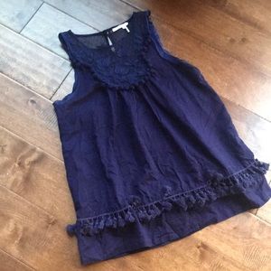 Anthropologie Floreat Kypria Gauze Tank